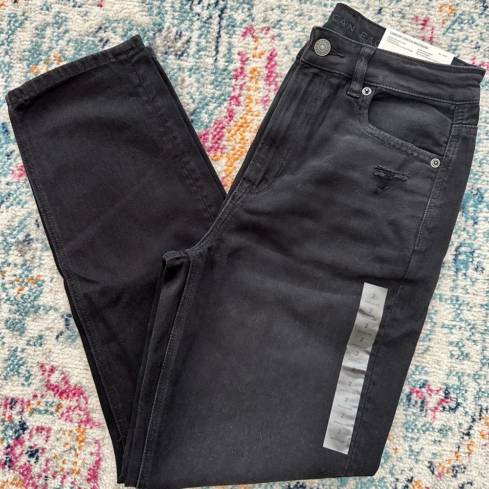 American Eagle Mom Straight Jeans - Picture 1 of 4